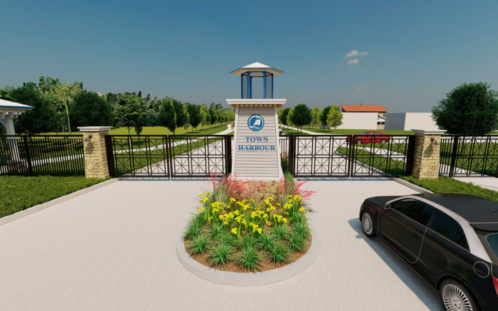 TownHarbour Estates & Marina Entry Gate