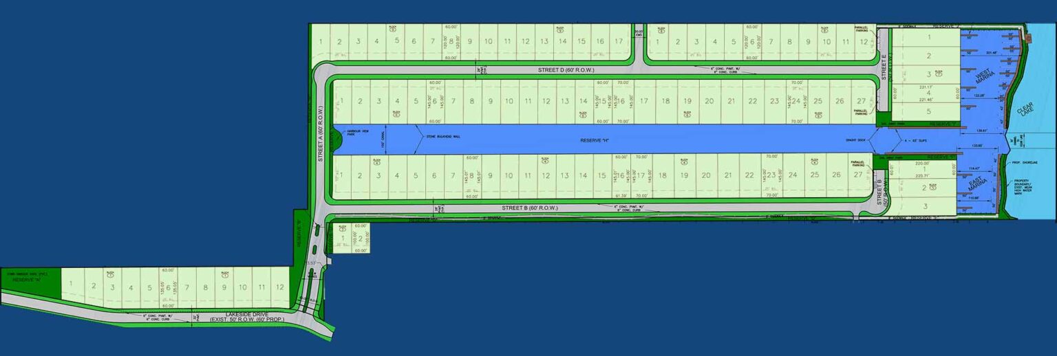 TownHarbour Estates Site Plan