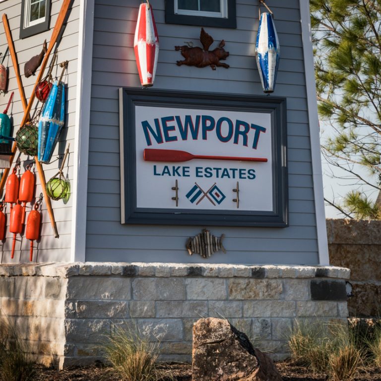 NewPort Entry Sign