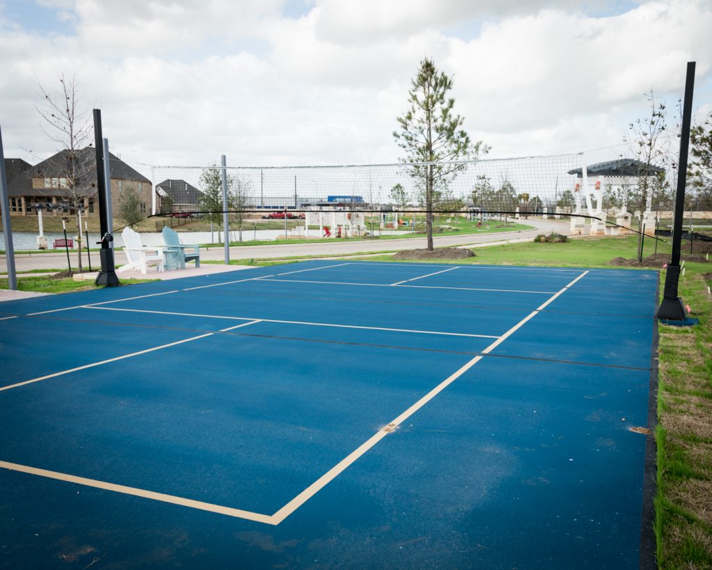 Two Badminton and Pickleball Courts